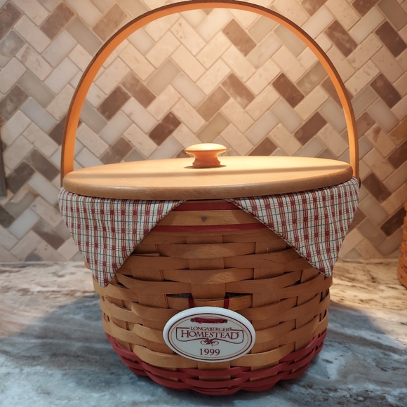 Longaberger Accents 999 Longaberger Homestead Basket Set Poshmark